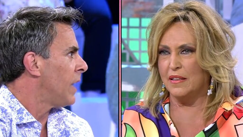 Lydia Lozano estalla contra Alonso Caparrós: "Menos mal que no te he invitado a mi casa porque lo hubieras contado todo"