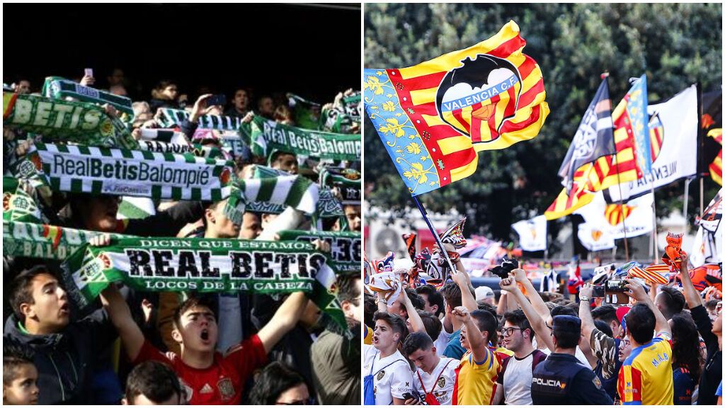 La Cartuja será la 'fiesta del fútbol': habrá ambiente de gala entre béticos y valencianistas