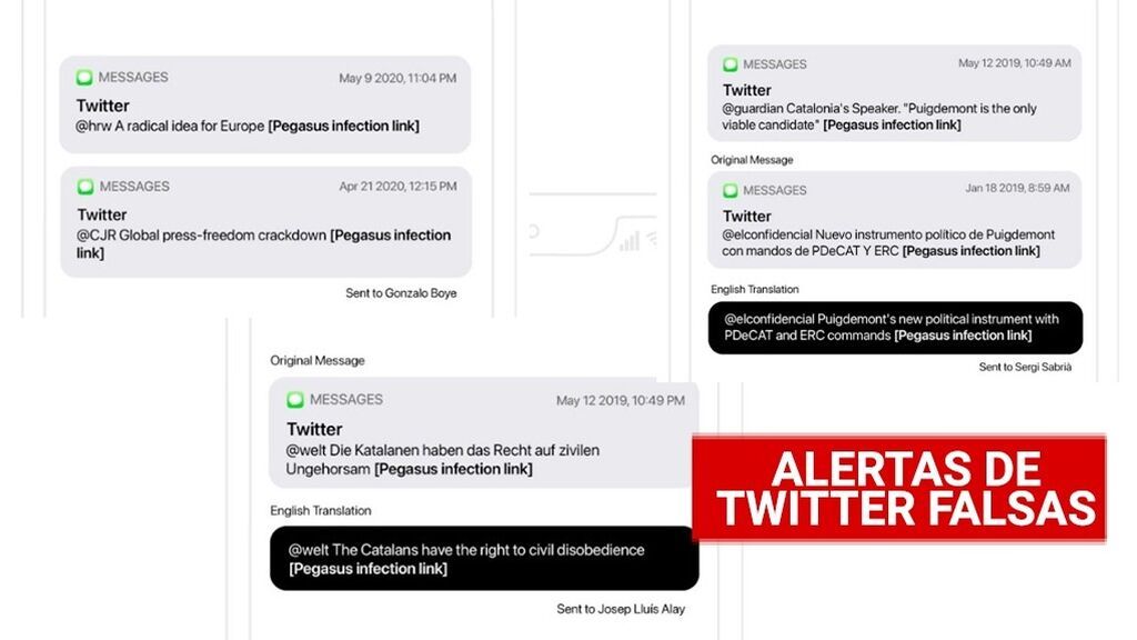Falsos enlaces de Twitter