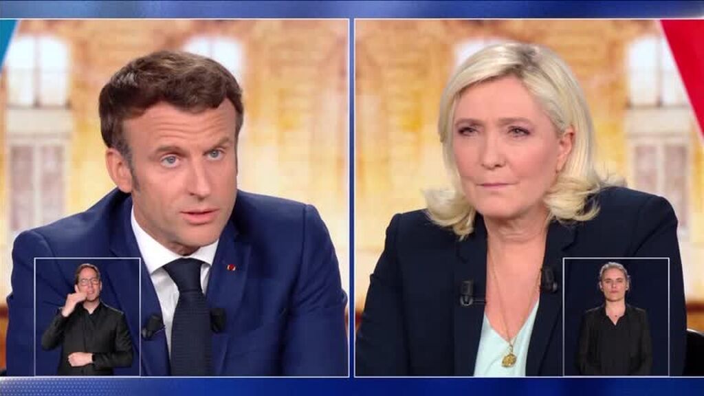 Macron y Le Pen se enfrentan en un debate marcado por Ucrania, la energía y la UE