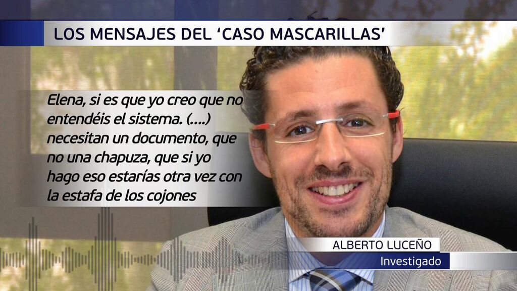 Los audios de Alberto Luceño convenciendo al Ayuntamiento de comprar mascarillas: "No entendéis el sistema"