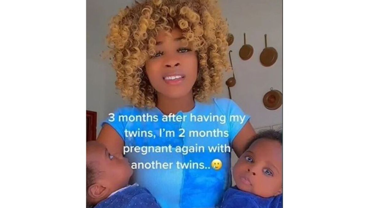 Una mujer da a luz a gemelas y tres meses después espera de nuevo un parto múltiple