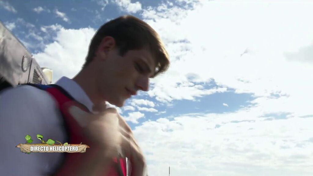 El salto de Ignacio de Borbón del helicoptero