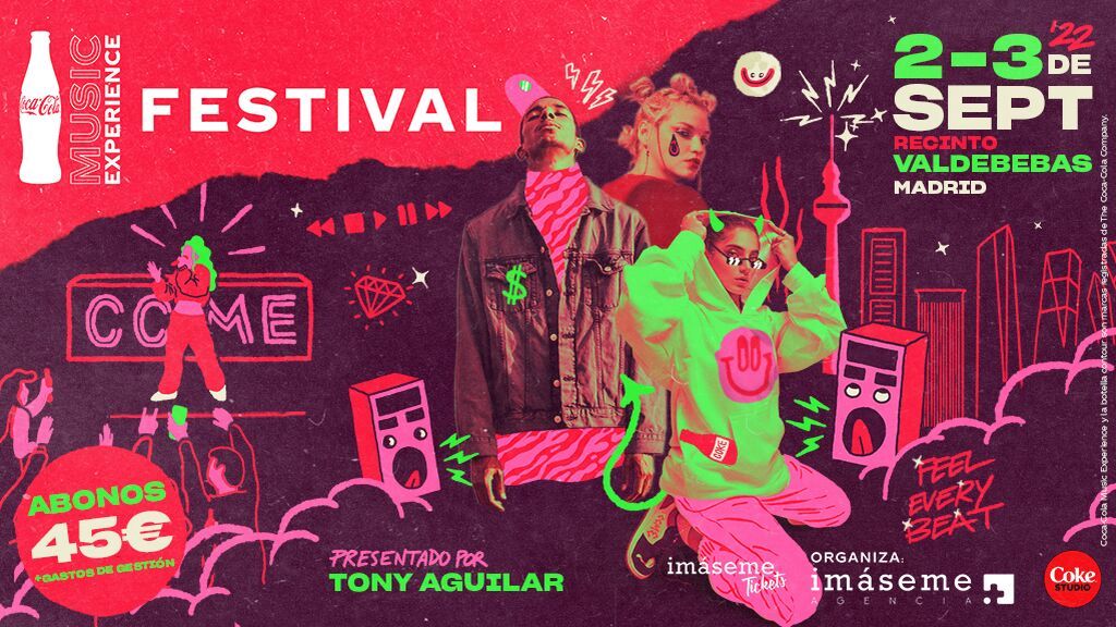 ¡Regresa el festival 'Coca-Cola Music Experience' con Lola Índigo, Álvaro de Luna y muchos artistas más!