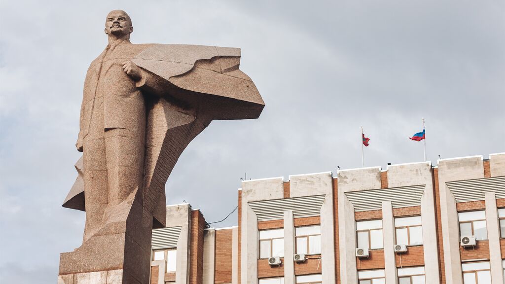 Estatua de Lenin en Moldavia