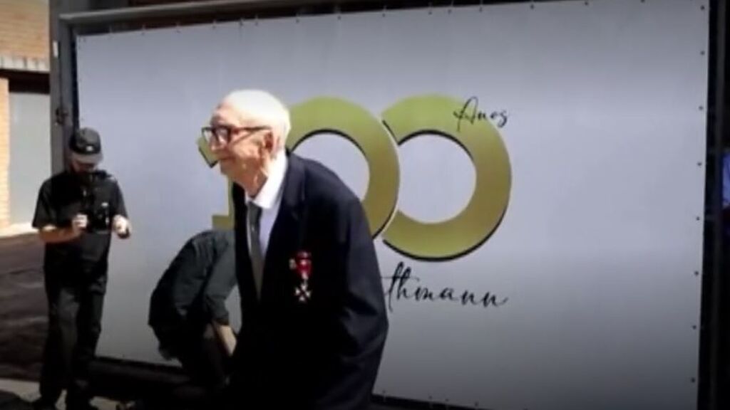 Walter Orthmann, con 100 años, récord Guinness  por su vida laboral de 84 años