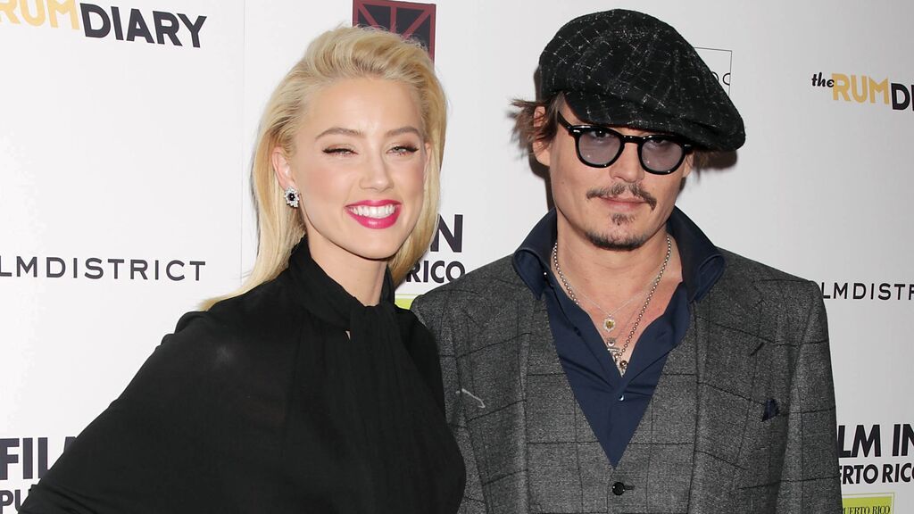 Johnny Depp y Amber Heard, en una foto de archivo