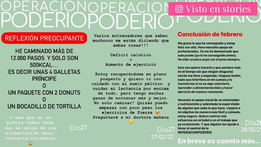 Ivana, hermana de Georgina Rodríguez, se sincera sobre su meta de bajar de peso