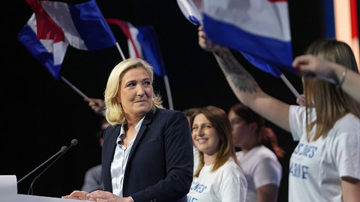 La relación entre  de Le Pen y Putin