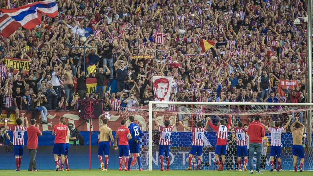 Antiviolencia multa al Atlético de Madrid 60.000 euros por apoyar al Frente