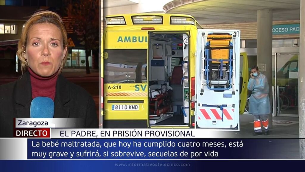 Detenido un hombre por herir gravemente a su bebé, de cuatro meses, en Zaragoza