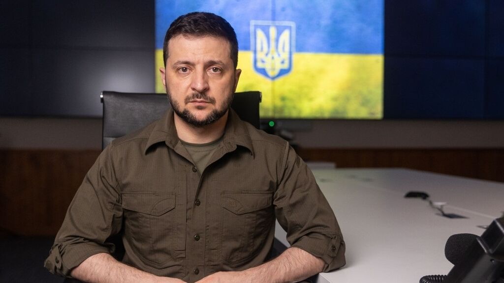 El presidente de Ucrania, Volodimir Zelenski