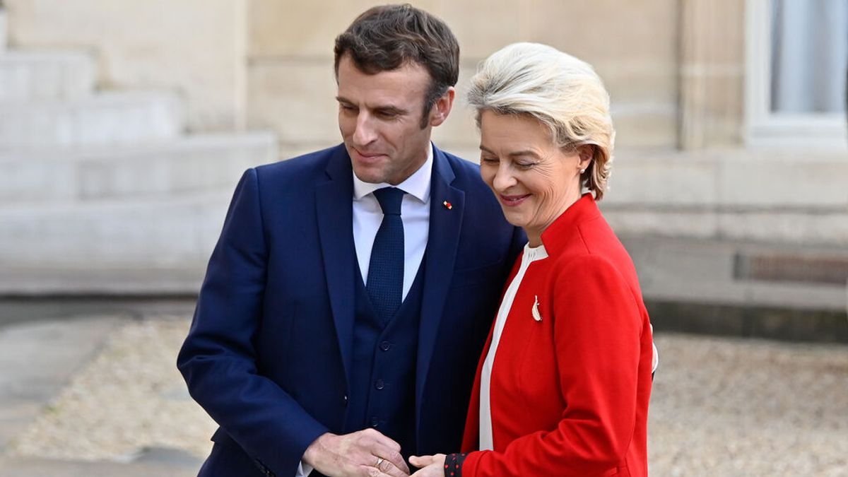 Los líderes europeos felicitan a Macron por su victoria en las presidenciales francesas Los líderes europeos felicitan a Macron por su victoria en las presidenciales francesas