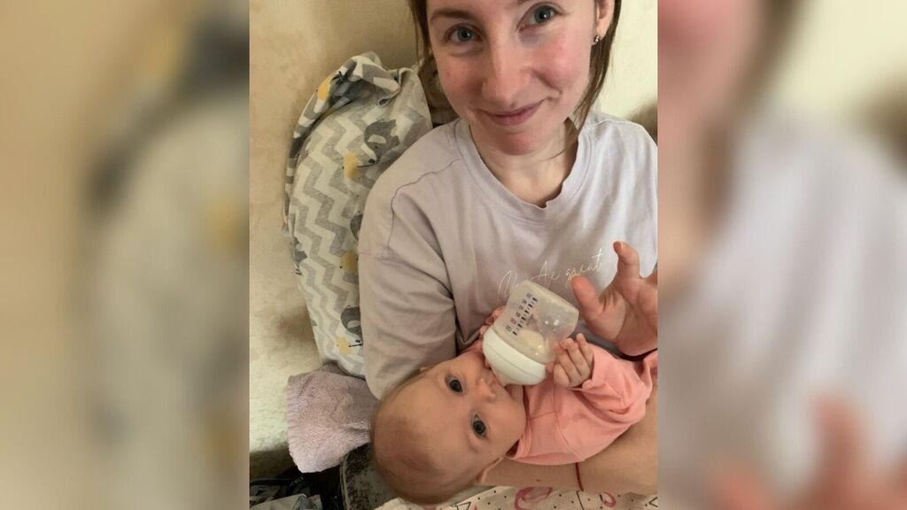 Kira, la bebé de tres meses asesinada junto a su madre y su abuela en el ataque ruso en Odesa