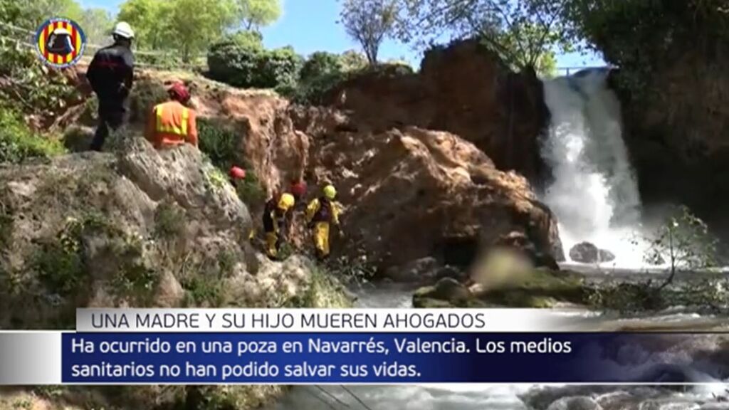 Mueren una madre y su hijo al caer al agua en el paraje de Los Chorradores, en Valencia