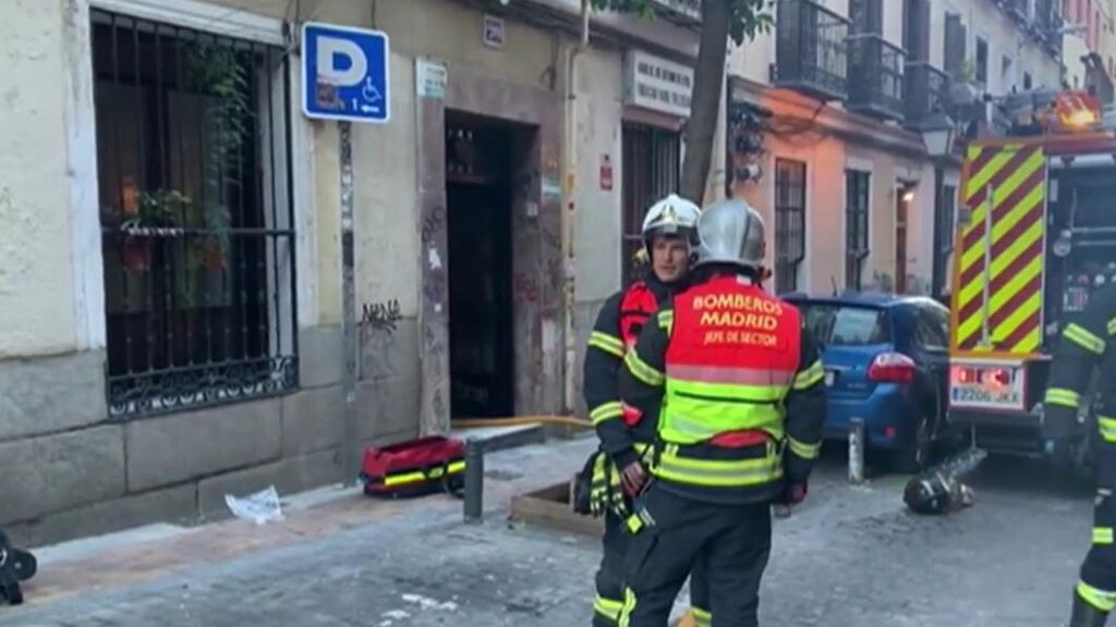 Una anciana de 95 años fallece en el incendio de su vivienda ubicada en el centro de Madrid