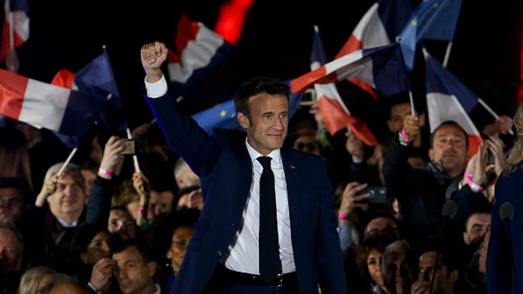 Elecciones en Francia:  Emmanuel Macron supera a Marine Le Pen en segunda vuelta