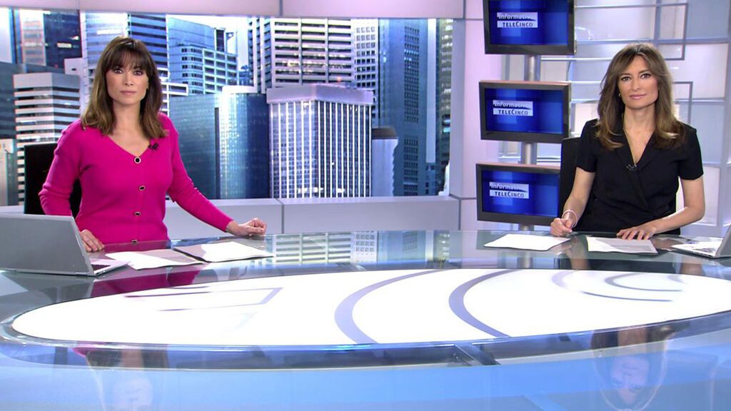 Con Arancha Morales y Leticia Iglesias Informativos Telecinco 2022 Matinal 25/04/2022