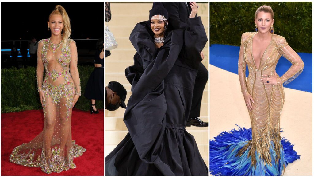 Los looks más esperados son los de Beyoncé, Rihanna y Blake Lively.