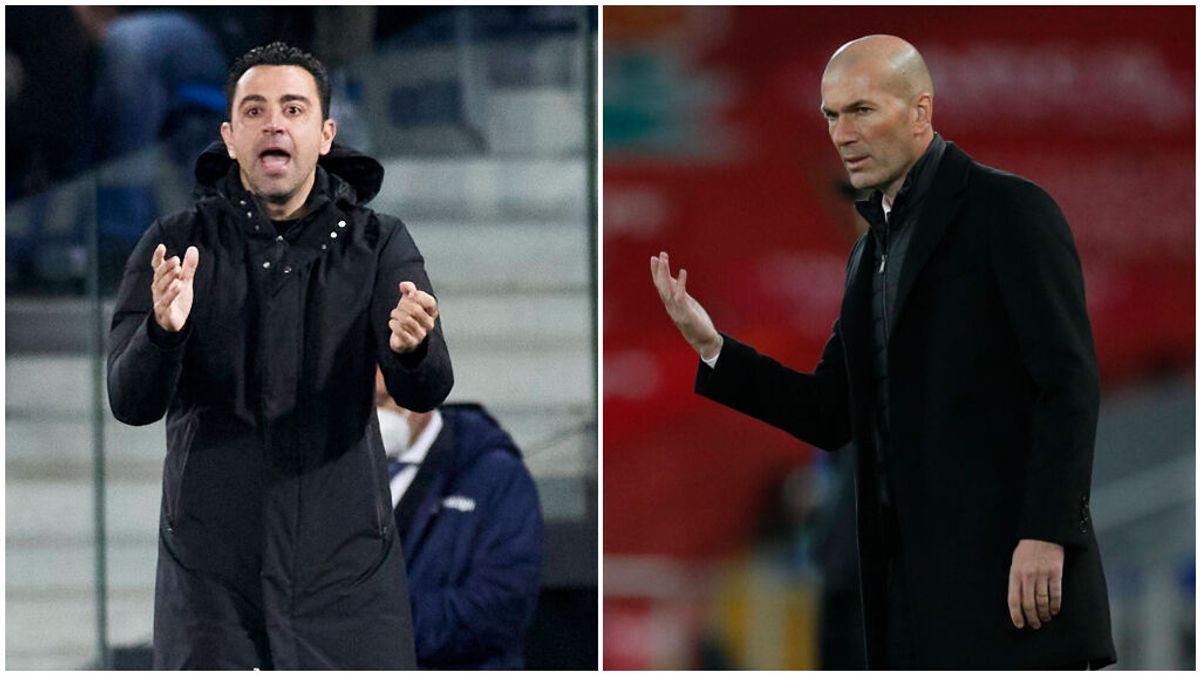 Xavi alcanza 7 derrotas con el Barça: Zidane había levantado 8 títulos con el Madrid cuando alcanzó ese dato Xavi alcanza 7 derrotas con el Barça: Zidane había levantado 8 títulos con el Madrid cuando alcanzó ese dato
