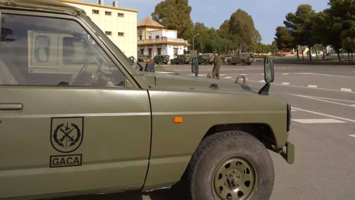 Muere un legionario en un accidente con un vehículo militar en el campo de maniobras de Viator en Almería