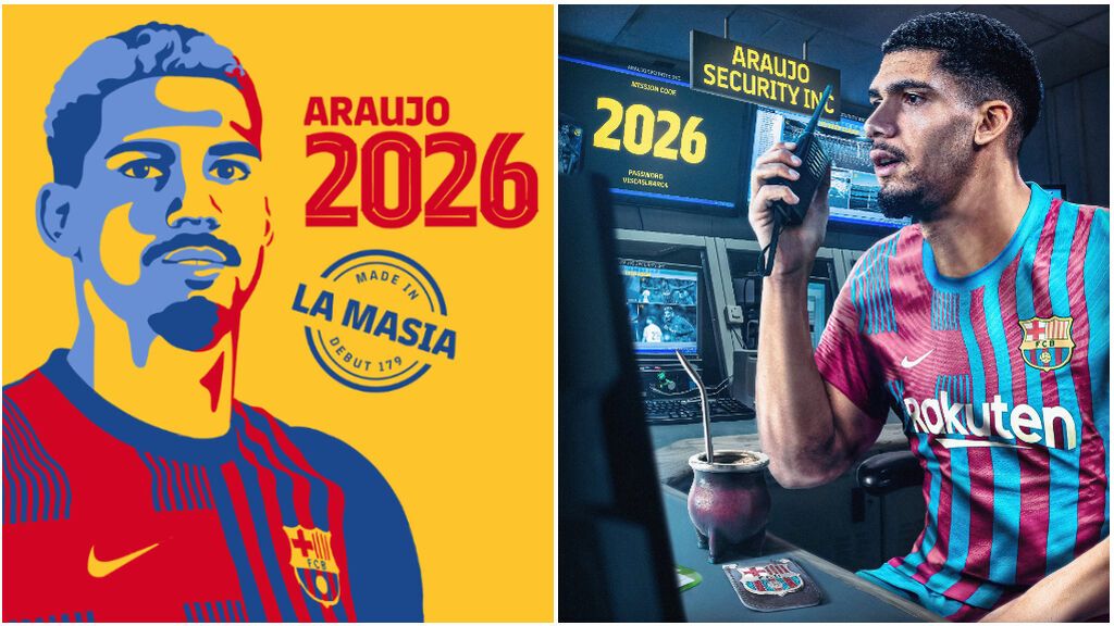 Araújo seguirá en el Barcelona hasta 2026