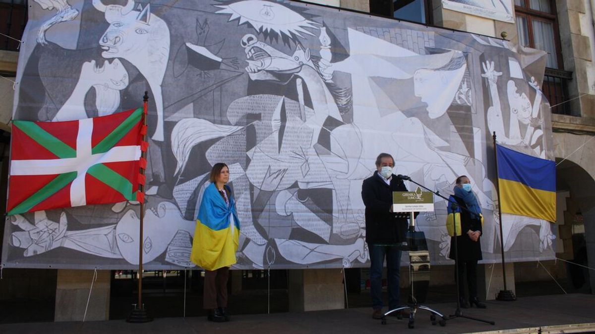 El Gobierno Vasco recuerda el bombardeo en Gernika cuando Ucrania "sufre la barbarie"