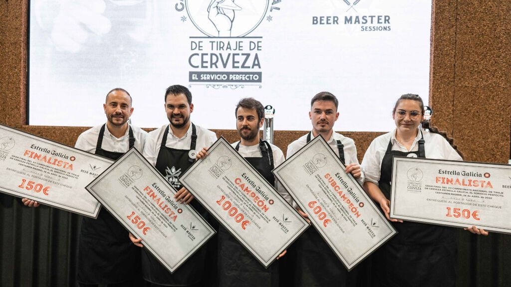 Los ganadores de los premios.