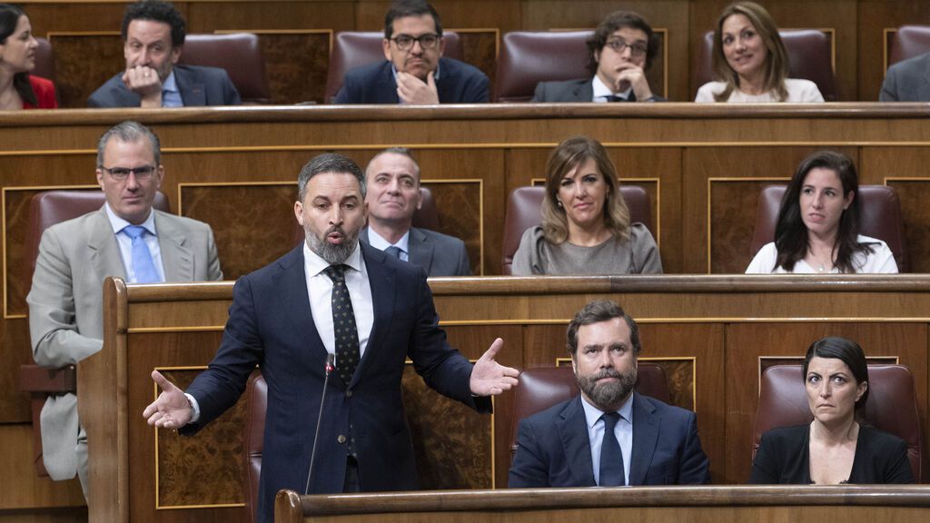 Abascal, sobre Olona: "Cada vez tiene más cara de presidenta"