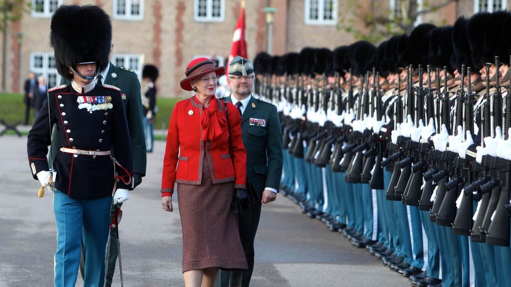 La reina Margarita es la primera monarca femenina de Dinamarca.