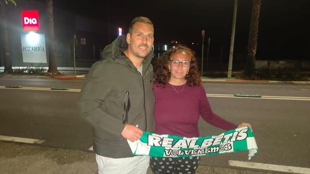 Un bético encuentra la bufanda de Jaime