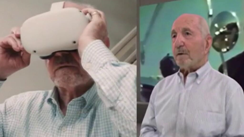 Jerry, el abuelo virtual, se clona y tendrá un gemelo en la otra realidad para que sus familiares escuchen su voz