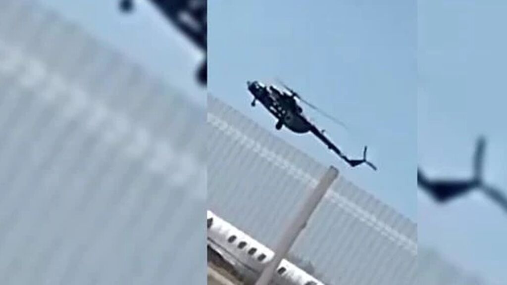 Helicóptero de la Armada de México se desploma poco después de despegar en Mazatlán