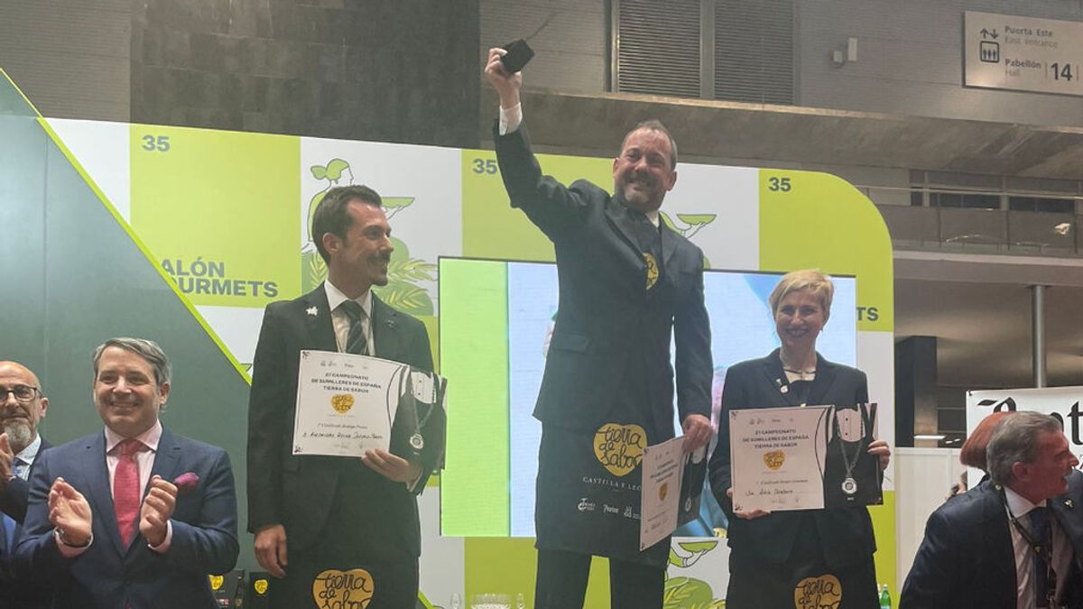 El catalán Ferran Vila se alza como mejor sumiller de España en el Salón Gourmets El catalán Ferran Vila se alza como mejor sumiller de España en el Salón Gourmets