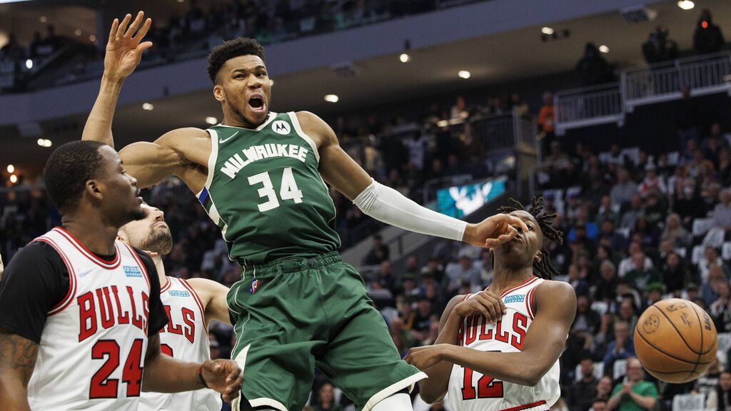 Antetokounmpo elimina a los Bulls y los Bucks se medirán a los Celtics en segunda ronda