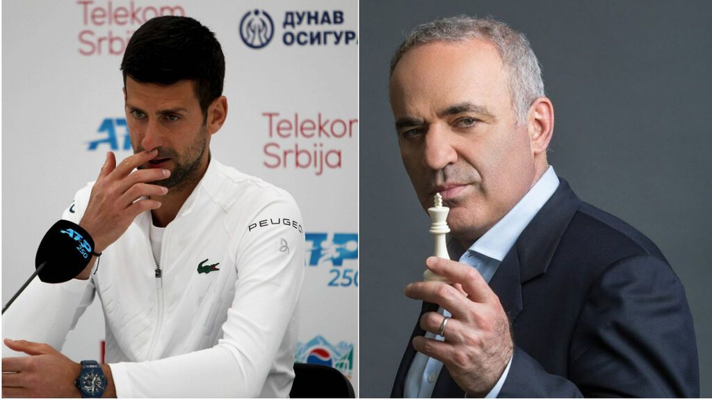 El ajedrecista Kasparov responde con dureza las palabras de Djokovic sobre la guerra: “Es inapropiado”