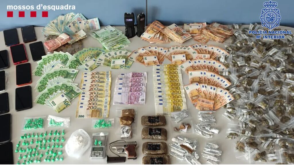 Detenidos siete miembros de un clan familiar que vendía droga en comercios del Garraf, en Barcelona