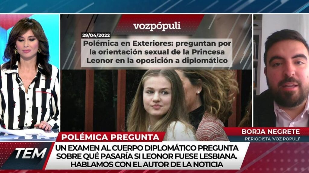 La sorprendente pregunta en unas oposiciones a diplomático: qué pasaría si la Princesa Leonor se casara con una mujer