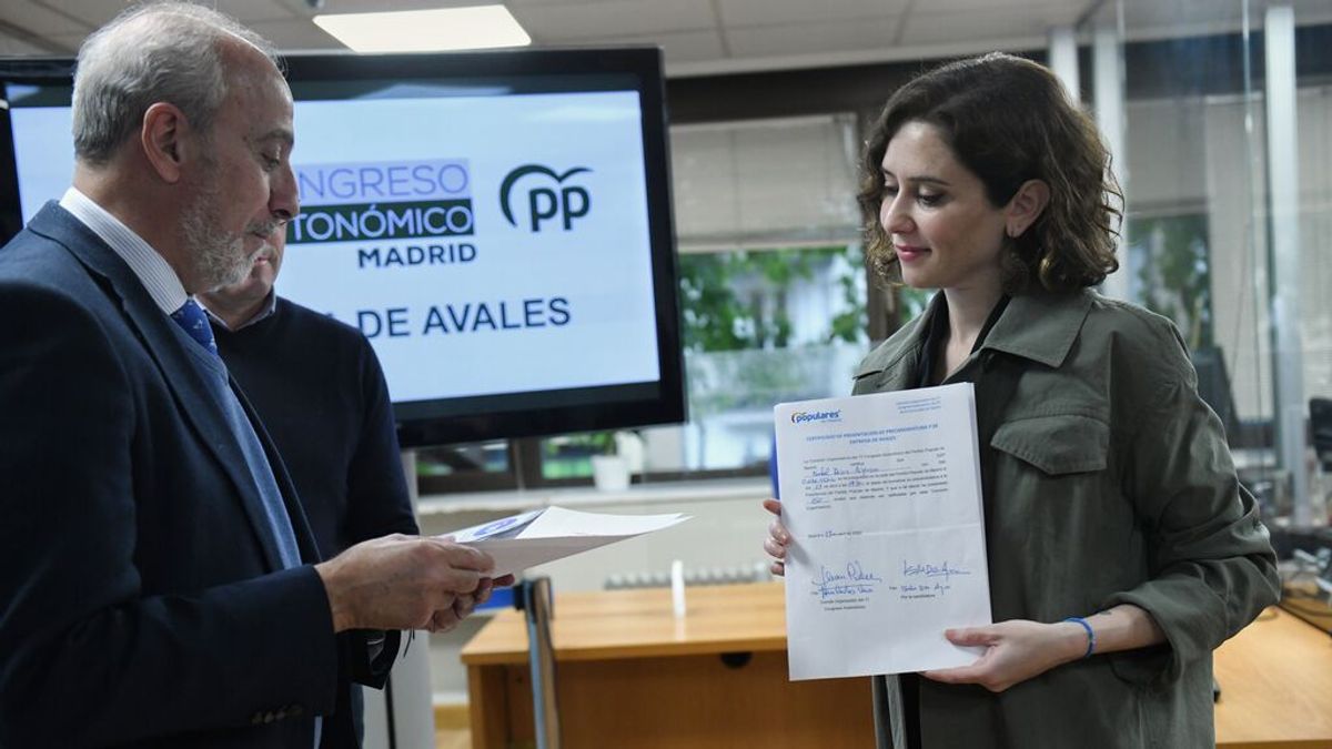 El PP proclama a Ayuso como candidata única para presidir el partido en Madrid El PP proclama a Ayuso como candidata única para presidir el partido en Madrid