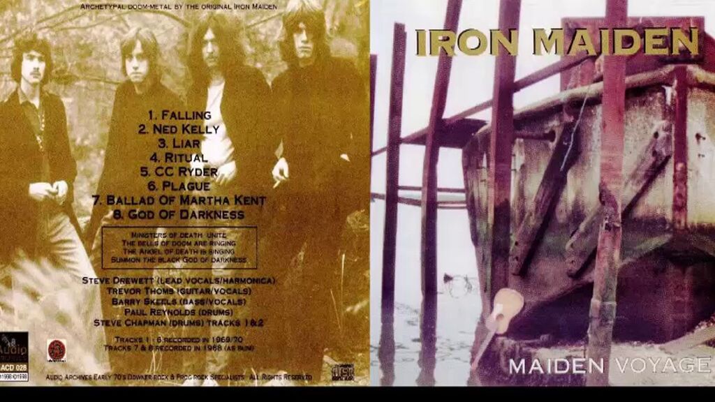 Portada del disco del grupo Iron Maiden.
