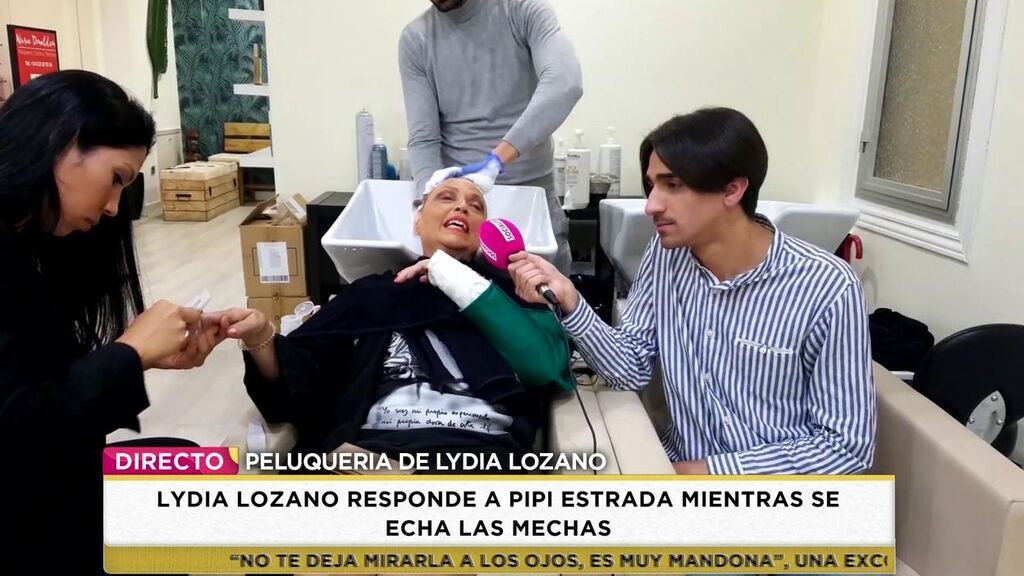 Lydia Lozano contesta a Pipi Estrada