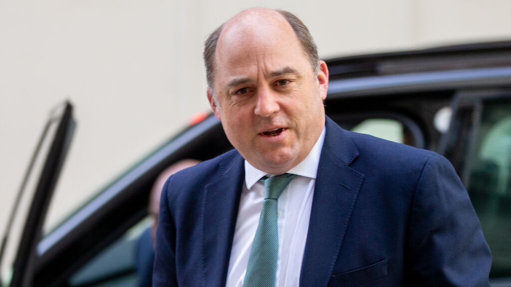 El ministro de Defensa británico, Ben Wallace