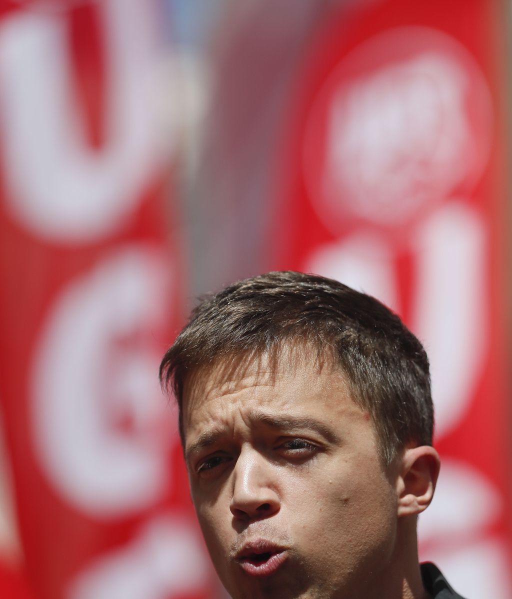 Arranca la manifestación del 1 de Mayo para pedir mejoras salariales, en imágenes