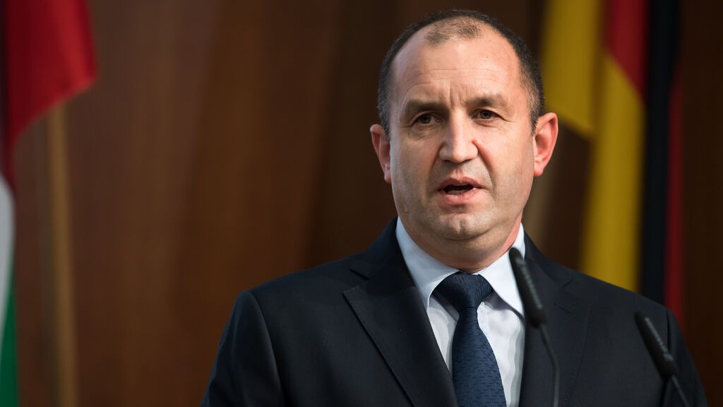 El presidente de Bulgaria, Rumen Radev