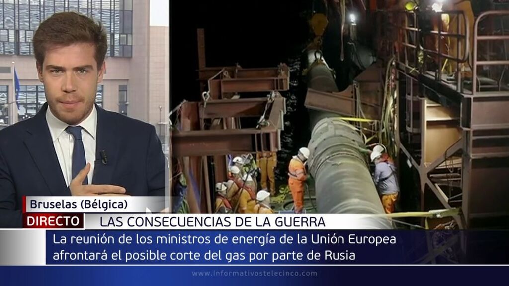 Los ministros de Energía de la Unión Europea afrontarán el posible corte de gas por parte de Rusia