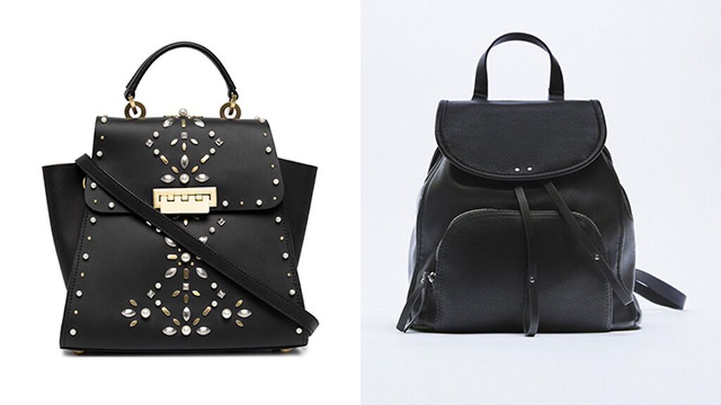 Mochilas de Zac Posen y Zara