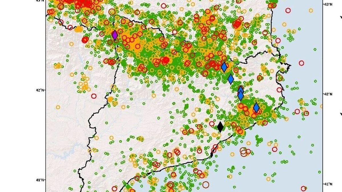 Cataluña registra un inicio de año "sísmicamente activo": el ICGC ha contabilizado más de 800 terremotos