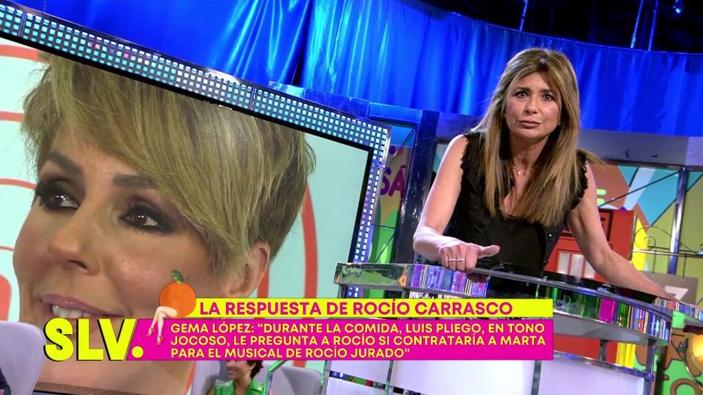 Gema López adelanta la versión de Rocío Carrasco: "Nunca llamó ni habló con Marta Riesco"