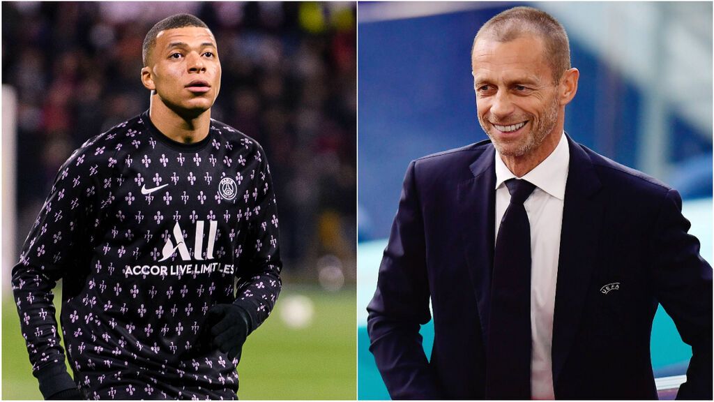 Ceferin da el motivo definitivo por el que Mbappé dejaría el PSG: “No son suficientemente potentes”