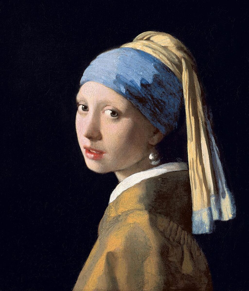 La joven de la perla, de Johannes Vermeer.